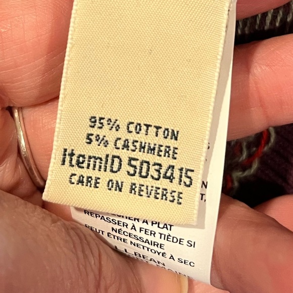 L.L. BEAN – Fair Isle Turtleneck Sweater – Size 1X (Plus) - Picture 3 of 9